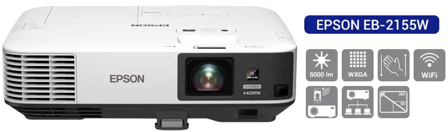 may chieu epson eb 2155w 5000 ansi lumens wxga 1