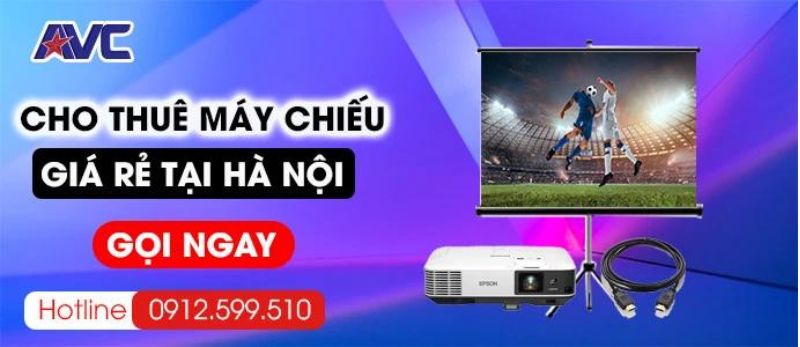 AVC là đơn vị bán máy chiếu chính hãng uy tín 