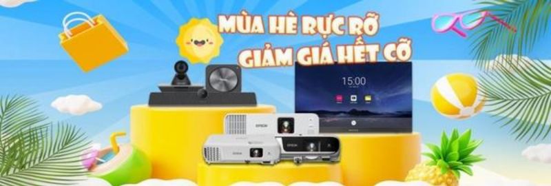 Các hãng bán máy chiếu uy tín thường có chương trình khuyến mãi cho máy chiếu