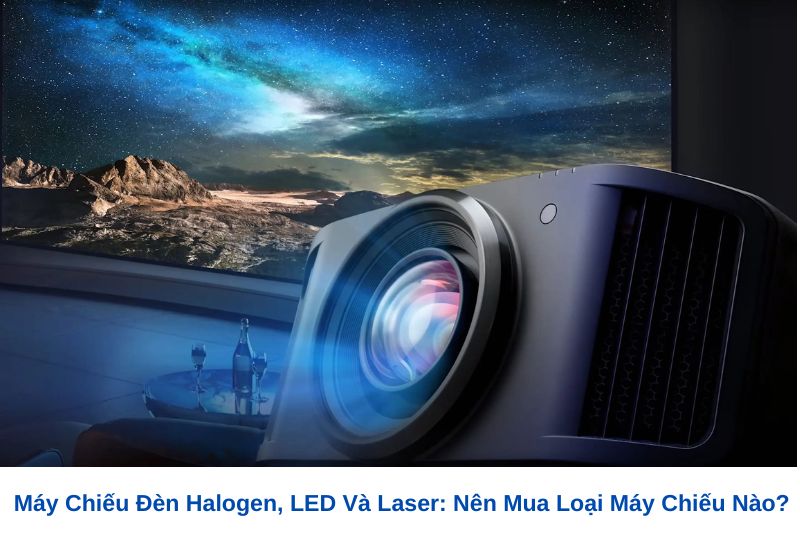 Phân biệt đèn Halogen, Led và Laser