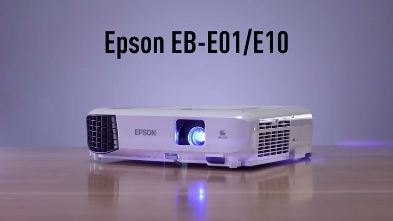 Máy chiếu Epson EB-E10 độ phân giải 1024 x 768 pixels
