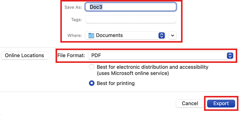 Cách chuyển đổi ảnh sang PDF bằng Microsoft Word