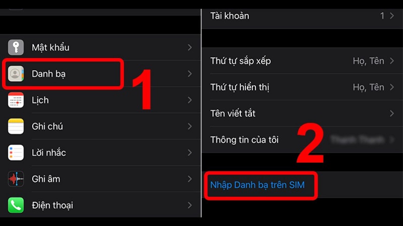 Cách Chuyển danh bạ bằng Airdrop