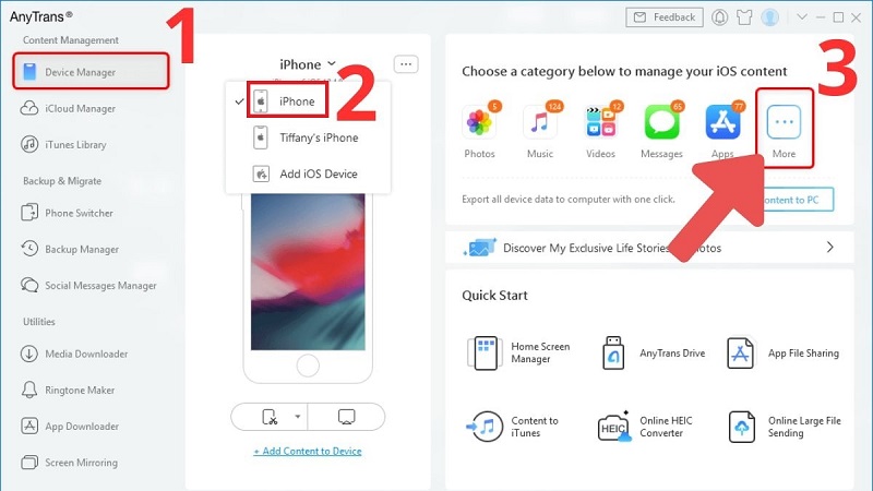 Cách chuyển danh bạ bằng Icloud