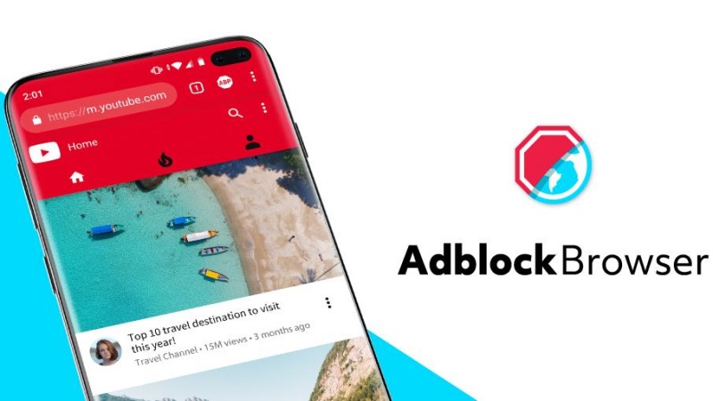 Adblock Browser một ứng dụng chặn quảng cáo có trên các dòng điện thoại Android