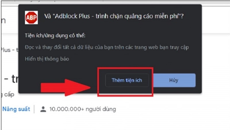 Sử dụng tiện ích Adblock Plus để chặn quảng cáo khi xem Youtube