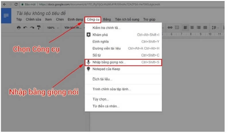 Cách Nhập Văn Bản Bằng Giọng Nói Trên Word Nhanh Chóng Và Hiệu Quả Nhập văn bản bằng giọng nói trên Word bằng Google dịch