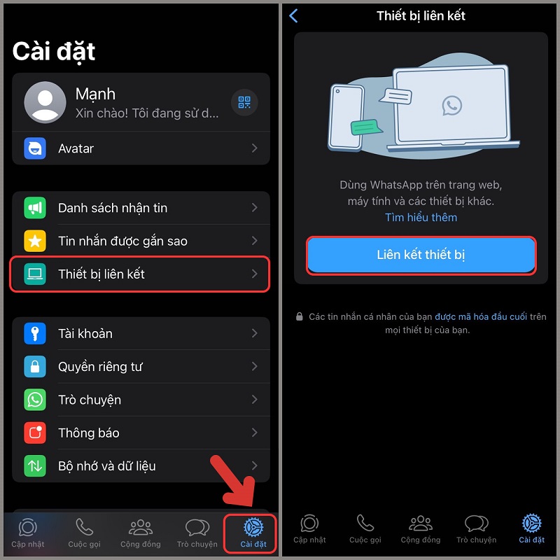 Cách tạo tài khoản và đăng nhập WhatsApp