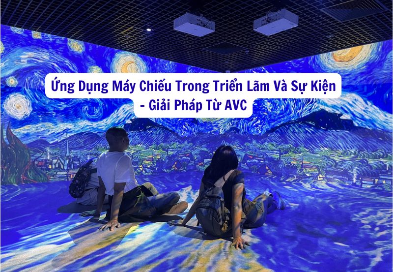 máy chiếu triển lãm