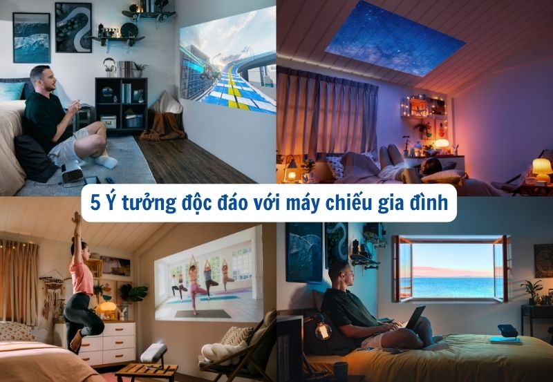 máy chiếu gia đình