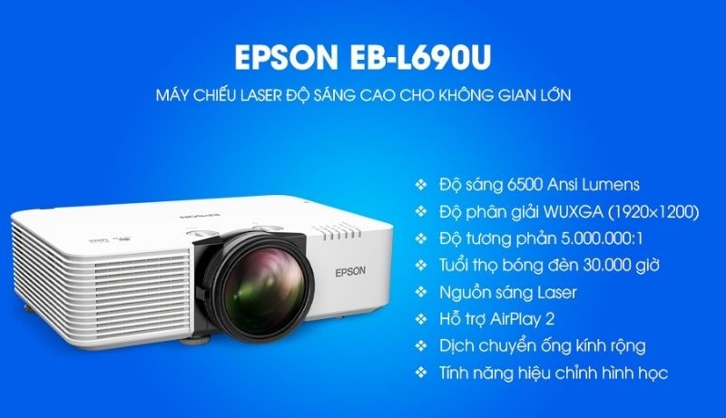 Máy chiếu Epson EB-L690U