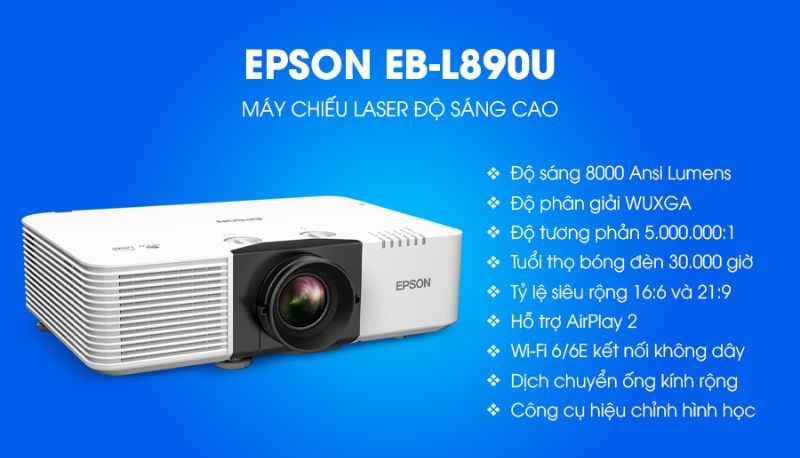 Máy chiếu Epson EB-L790U