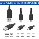 các cổng kết nối USB trên máy chiếu