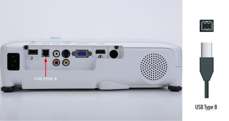 Cổng USB Type B