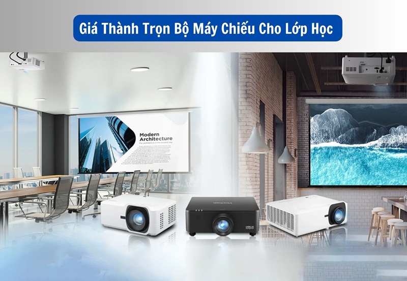 giá thành trọn bộ máy chiếu