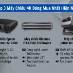 máy chiếu 4K đáng mua nhất