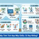 Máy tính tích hợp máy chiếu